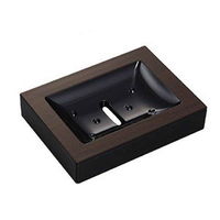 素地のナカジマ ソープディッシュ WOODY ウォルナット 278532 1個（直送品）