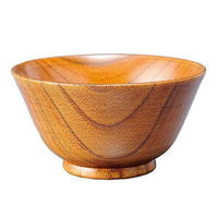 若兆 子供 木製 漆 茶碗 天然木 食器
