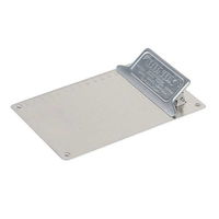 ダルトン クリップボード A6　DULTON METAL CLIP BOARD メタルクリップボード 312354 1個（直送品）