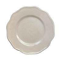 南海通商 プレート 19cm ワンダラブル wonderable リム 陶器 皿 食器 洋食器 342368 1個（直送品）