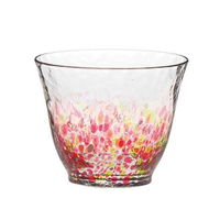 東洋佐々木ガラス 冷茶グラス 165ml 水の彩 花の彩 クリスタルガラス ファインクリスタル ガラス コップ 日本製 357272 1個（直送品）