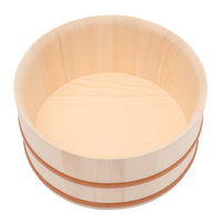 市原木工所 木製湯桶 ゆ 木製 湯桶 桶 おけ 天然木 370373 1個（直送品）