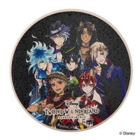サンアート コースター 吸水 9cm フェイス ツイステッドワンダーランド 磁器 キャラクター 337948 1個（直送品）