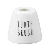 素地のナカジマ 歯ブラシスタンド　歯ブラシホルダー　メッセージ　Tooth brush 278599 1個（取寄品）