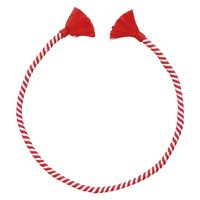 アーテック かんたんねじりはちまき 赤/白 3370 1セット(5本)