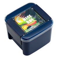 岩崎工業 お弁当箱 2段 610ml パッキン一体式 イージーケア