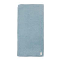 日繊商工 バスタオル 120×60cm 綿雪のようなタオル ベルベットカラー ブルー 380623 1個（取寄品）
