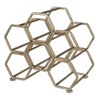 ハニカム ワイン ラック アンティークゴールド K19-0116AGD DULTON/ダルトン
