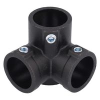 大里 アエンクロ パイプクランパー 3方面通し ID-612 1セット(10個)（直送品）