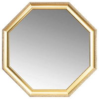 パラデック 八角ミラー L ウォールミラー 壁掛け ミラー 八角 鏡 かがみ ゴールド 331133 1個（直送品）