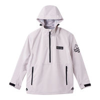 ジャクソン JS 耐久撥水ハーフジップパーカー ライトグレー M 4511729710690 1着（直送品）