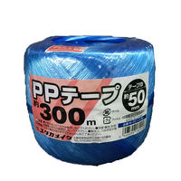 ユタカメイク ユタカ M-301-2 ブルー PPテープ 50mm×300m 4903599180916 1巻（直送品）