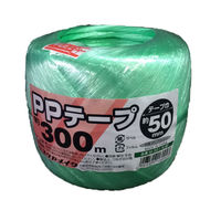 ユタカメイク ユタカ M-301-5 グリーン PPテープ 50mm×300m 4903599180947 1巻（直送品）