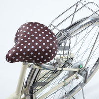 川住製作所 川住 KW-215BR サドルカバー ブラウンドット 4986012203430 1枚（直送品）