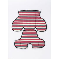 川住製作所 川住 KW-106RC リアチャイルドクッションBKRボーダー 4986012204192 1枚（直送品）