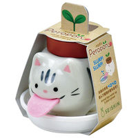 聖新陶芸 聖新 GD-94902ペロポンキャッツ サバトラ バジル　1個（直送品）