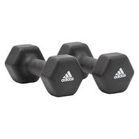 adidas（アディダス） ダンベル（ペア） 5kg ADWT11405 1セット