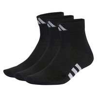 adidas(アディダス) ユニセックス 靴下 3足組 3Pクルーソックス S ブラック／ブラック／ブラック EBB57 1セット(3足入)（直送品）