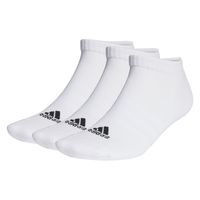 adidas(アディダス) ユニセックス 靴下 3足組 SPW クッション 3Pローソックス S ホワイト／ブラック EBB61（直送品）