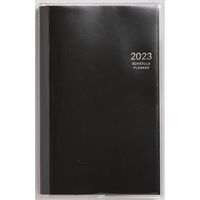 高橋書店 【2023年4月版】ビジネス手帳2 手帳判 片側1週間+ノート 月曜始まり 黒 801 1冊（直送品）