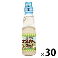 齋藤飲料工業 瀬戸内マスカットラムネ 瓶 200ml 1箱（30本入）