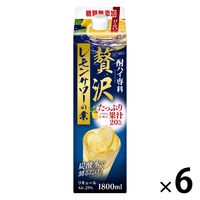 合同酒精 酎ハイ専科 贅沢レモンサワーの素 1800ml 1箱（6本入）