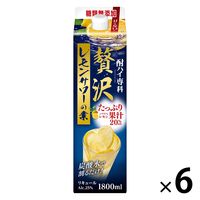 合同酒精 酎ハイ専科 贅沢レモンサワーの素 1800ml 1箱（6本入