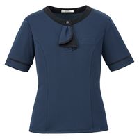 ボンマックス BONOFFICE ポロニット ネイビー 5G AD8807-8-5（直送品）