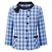 ボンマックス BONOFFICE オーバーブラウス ブルー 17G AJ0855-37-17（直送品）