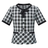 ボンマックス BONOFFICE オーバーブラウス モノトーン 19G AJ0856-30-19（直送品）