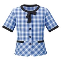 ボンマックス BONOFFICE オーバーブラウス ブルー 17G AJ0856-37-17（直送品）