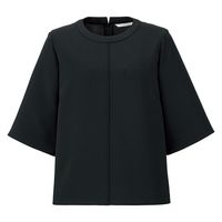 【お取り寄せ】ボンマックス シフォン切替え七分袖ニット ブラック 3L BCK7107-16-3L 楽天市場】事務服 シフォン切替え七分袖ニット BCK7107