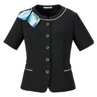 ボンマックス BONOFFICE オーバーブラウス ブラック 9G BCJ0715-16-9（直送品）