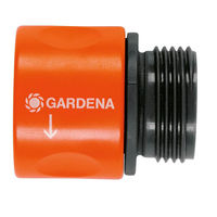 GARDENA 水栓連結コネクター ネジ式およびニップル 26.5 mm (G3/4) 02917-20 1個（直送品）