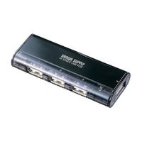 エスコ [4ポート] USB2.0ハブ(強力マグネット付/バスパワー EA764AD-94A 1個（直送品）