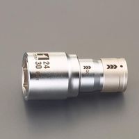 エスコ 1/2”DR/24x30mm インパクトダブルソケット EA164VB-23 1個（直送品）