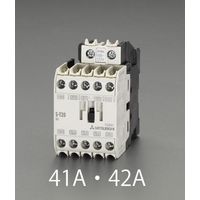 エスコ 100V/200V・3.7kW 電磁接触器(非可逆) EA940MW-41A 1個（直送品）