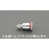 エスコ 1/4”DRx #2 [+]ビットソケット EA617AJ-302 1セット(5個)（直送品）