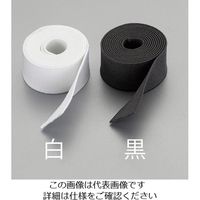 エスコ 60mm x 2m 平織ゴム (白) EA628PV-201 1セット(5個)（直送品）