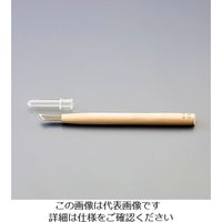 エスコ 3.0mm 彫刻刀(安来鋼/キワ曲型) EA588MJ-3 1セット(3本)（直送品）