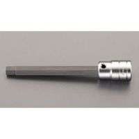 エスコ 1/2”DR/ 6x132mm [HEX]ビットソケット EA618RW-206 1セット(4本)（直送品）