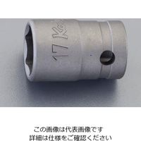 エスコ 1/2”DRx22mm ソケット(動力工具用) EA164DR-22 1セット(5個)（直送品）