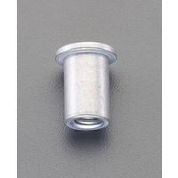 エスコ M10/1.0ー2.5mm ブラインドナット(アルミ平頭/16個) EA527NK-33 1セット(64個:16個×4パック)（直送品）