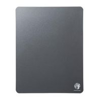 エスコ 180x230x 2mm マウスパッド(大型/ブラック) EA764-141 1セット(5個)（直送品）