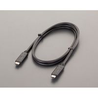 エスコ 1.0m USBケーブル(CCタイプ/5A) EA764AC-42 1個(1本)（直送品）