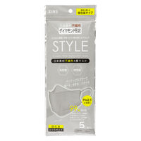 シンズ（xins） STYLEマスク カフェラテ ふつう 個包装 1ケース