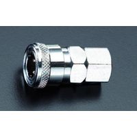 エスコ Rc 3/8” 雌ねじカップリング(エアーホース用) EA140ER-3 1セット(10個)（直送品）