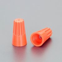 エスコ 1.25ー 2.0mm2 ワイヤーコネクター(橙/10個) EA946TA-2 1セット(300個:10個×30袋)（直送品）