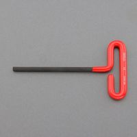 エスコ 5/32”x152mm [Hexagon]T型レンチ EA573F-106 1セット(10個:1個×10本)（直送品）