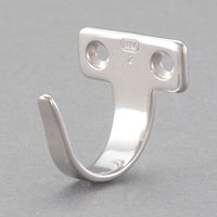 エスコ 35x 38mm フック(ステンレス製) EA951DE-73 1セット(10個)（直送品）